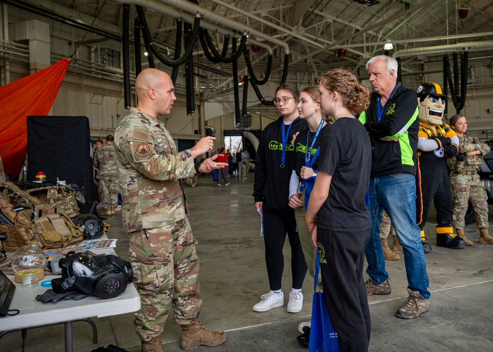 171 ARW Hosts Memorable All-Star Leadership Day for Local High School Students