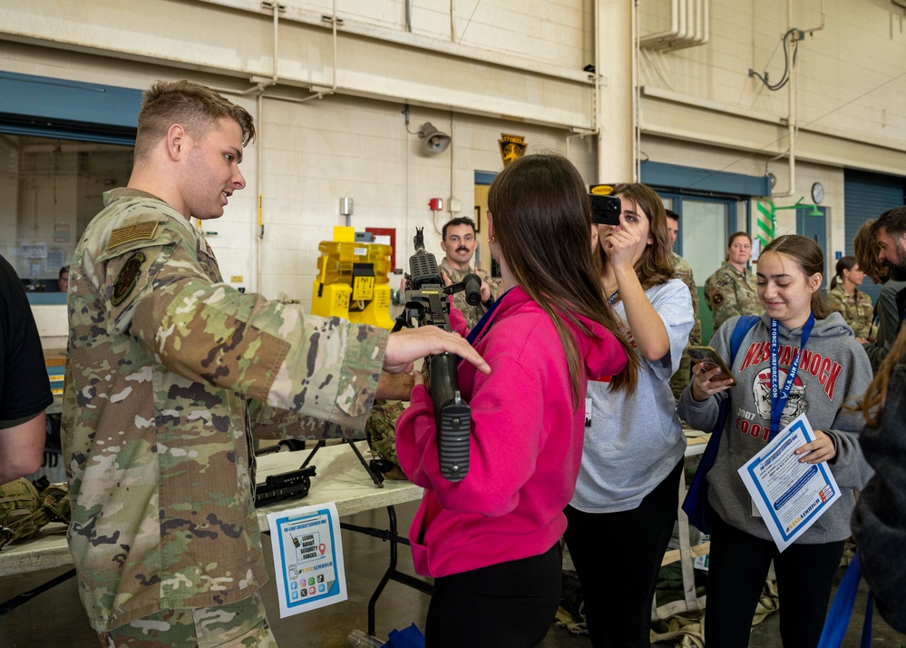 171 ARW Hosts Memorable All-Star Leadership Day for Local High School Students