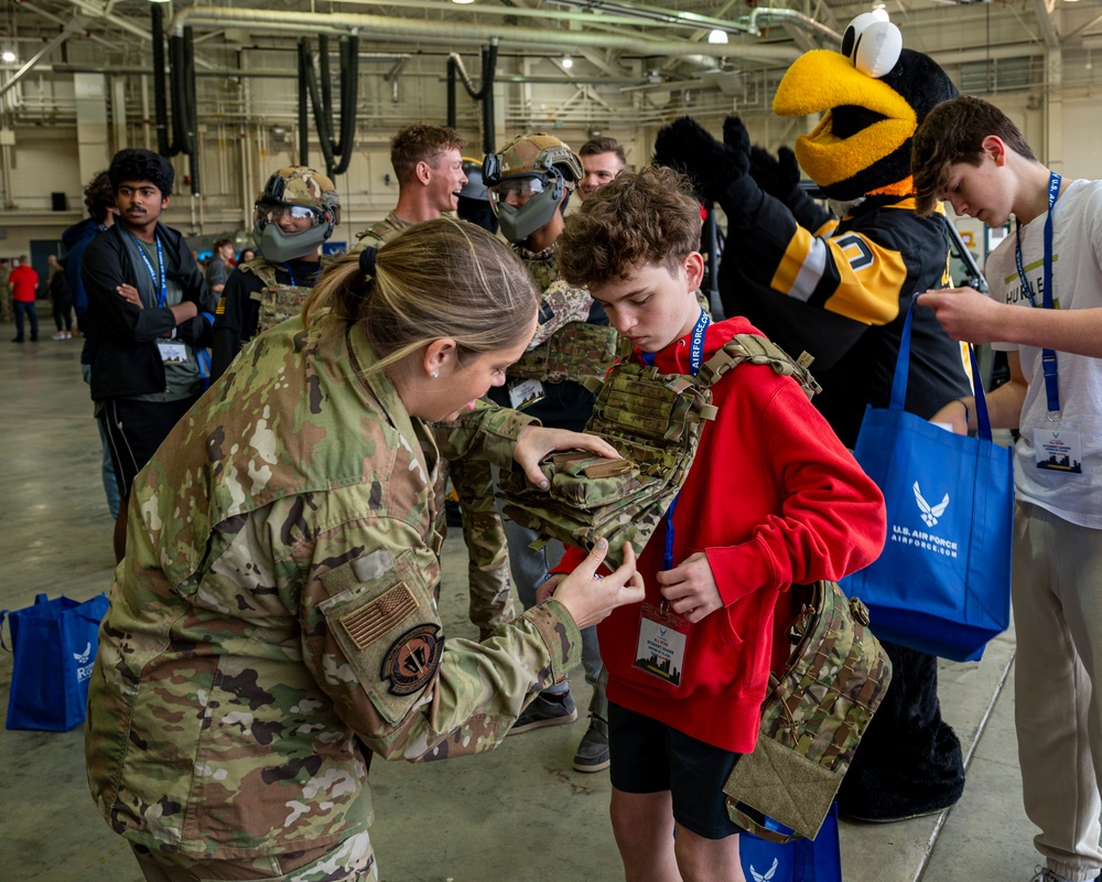 171 ARW Hosts Memorable All-Star Leadership Day for Local High School Students