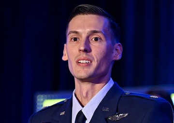 CSAF Allvin presents Mackay Trophy