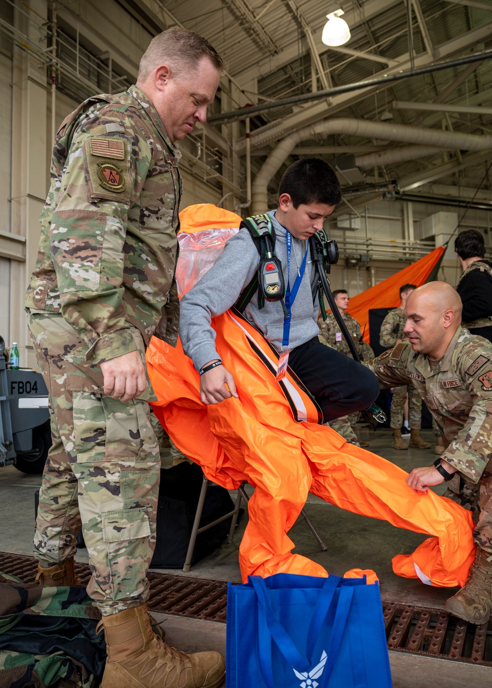 171 ARW Hosts Memorable All-Star Leadership Day for Local High School Students