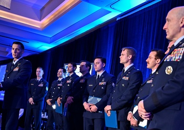 CSAF Allvin presents Mackay Trophy