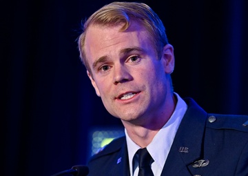 CSAF Allvin presents Mackay Trophy