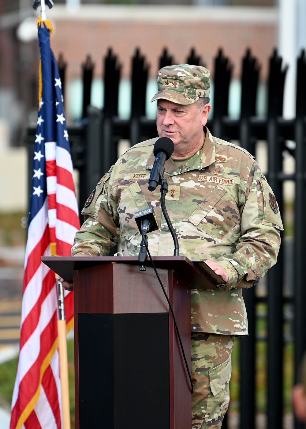 104th Fighter Wing holds Ribbon Cutting ceremony for Minuteman Gate