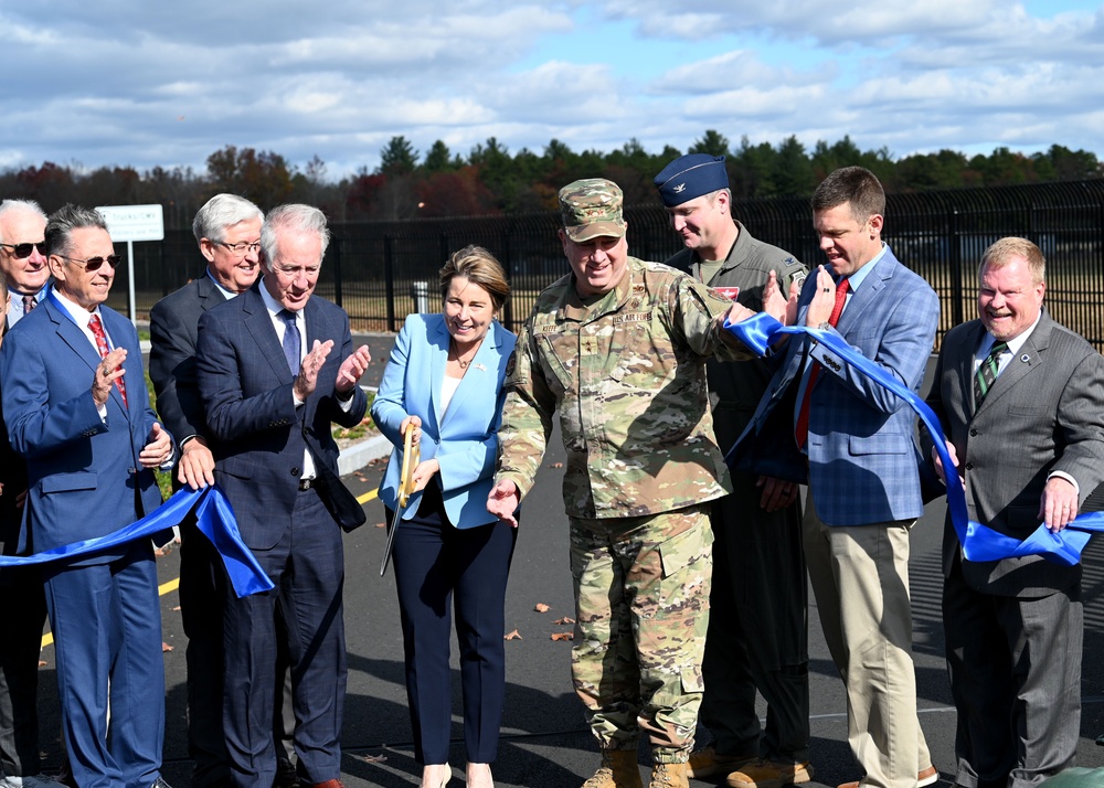 104th Fighter Wing holds Ribbon Cutting ceremony for Minuteman Gate