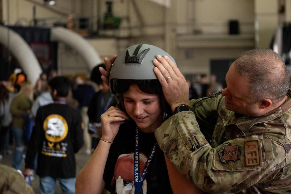 171 ARW Hosts Memorable All-Star Leadership Day for Local High School Students