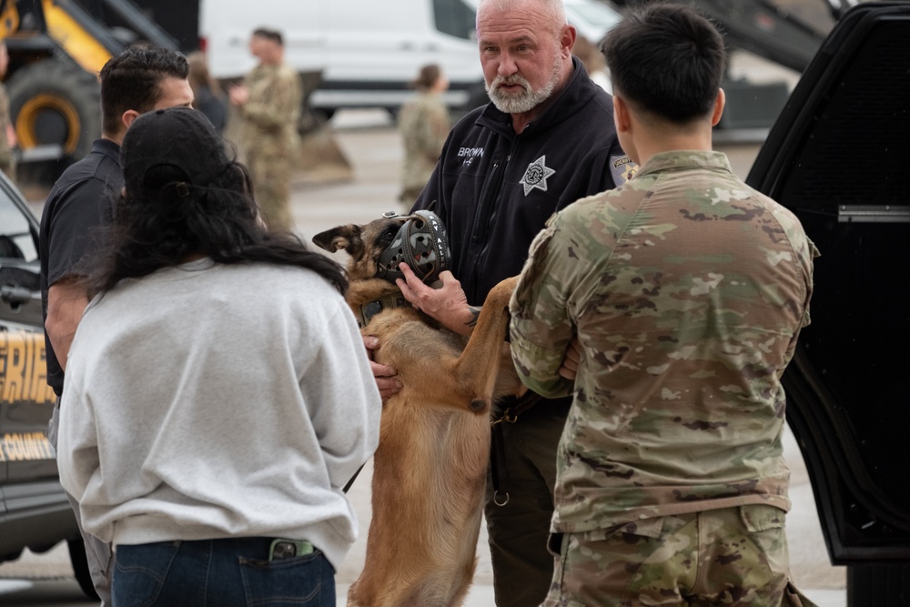 171 ARW Hosts Memorable All-Star Leadership Day for Local High School Students