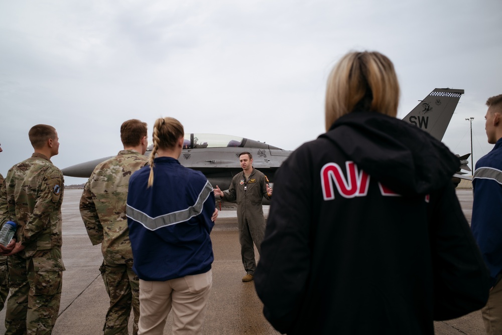 171 ARW Hosts Memorable All-Star Leadership Day for Local High School Students