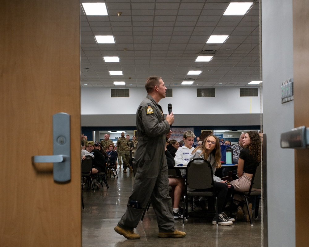 171 ARW Hosts Memorable All-Star Leadership Day for Local High School Students