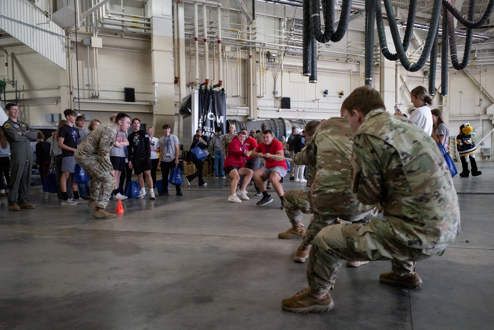 171 ARW Hosts Memorable All-Star Leadership Day for Local High School Students