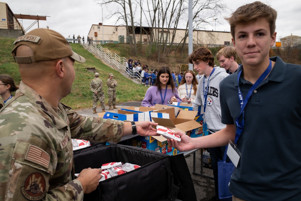 171 ARW Hosts Memorable All-Star Leadership Day for Local High School Students