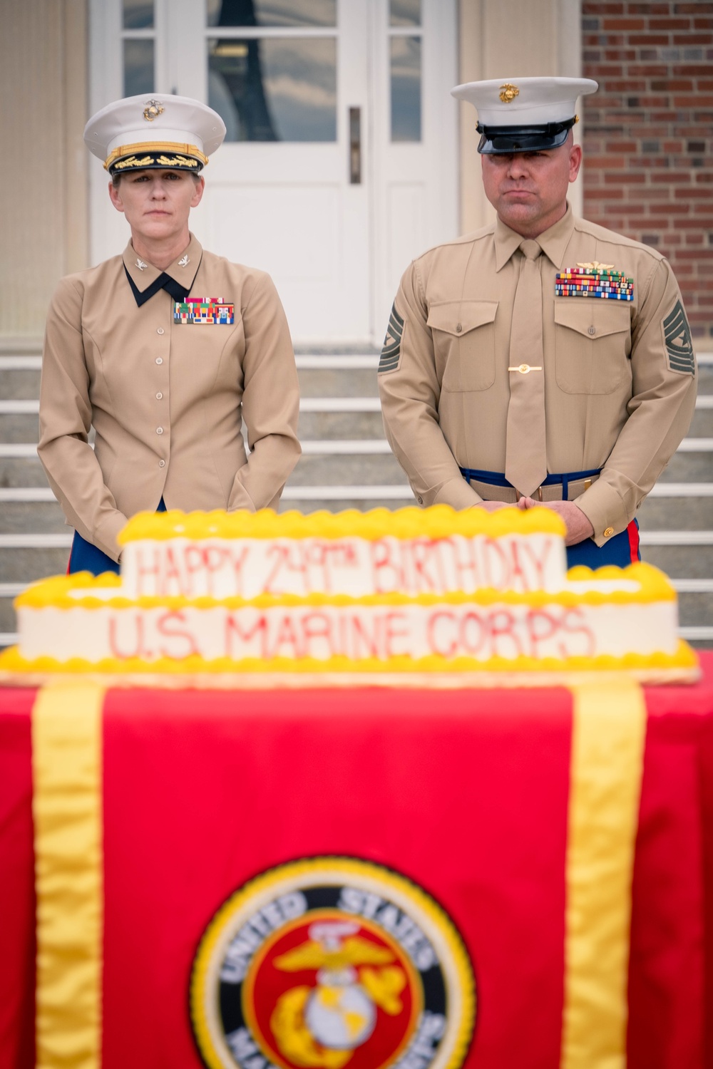 U.S. Marine Corps 249th Birthday Cake Cutting Ceremony at Quantico
