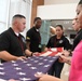 Recruiters support flag retirement ceremony