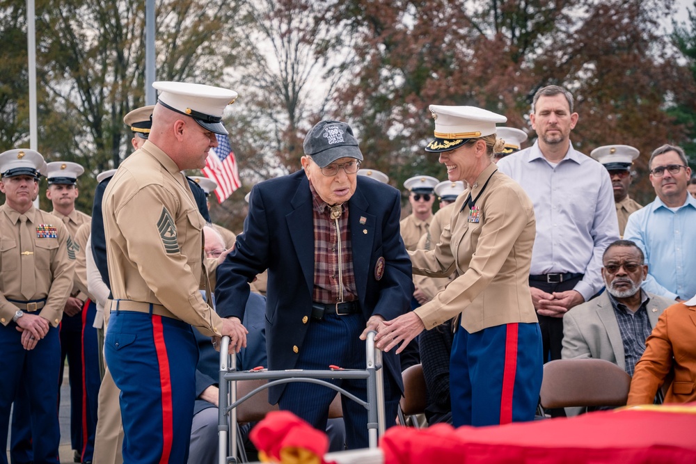 U.S. Marine Corps 249th Birthday Cake Cutting Ceremony at Quantico