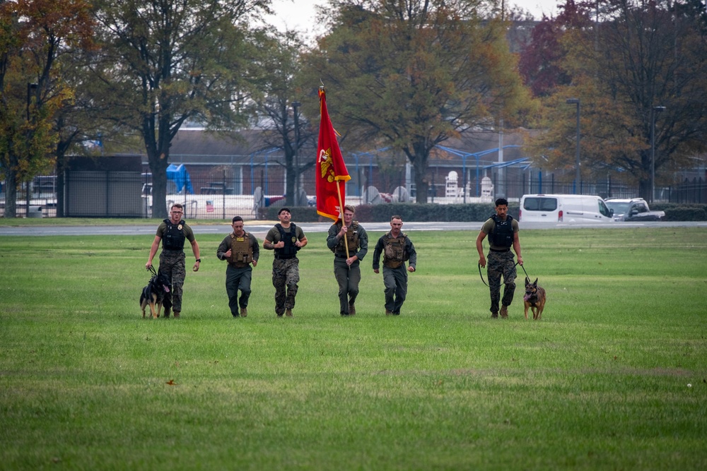 U.S. Marine Corps 249th Birthday Cake Cutting Ceremony at Quantico