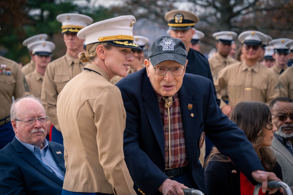 U.S. Marine Corps 249th Birthday Cake Cutting Ceremony at Quantico