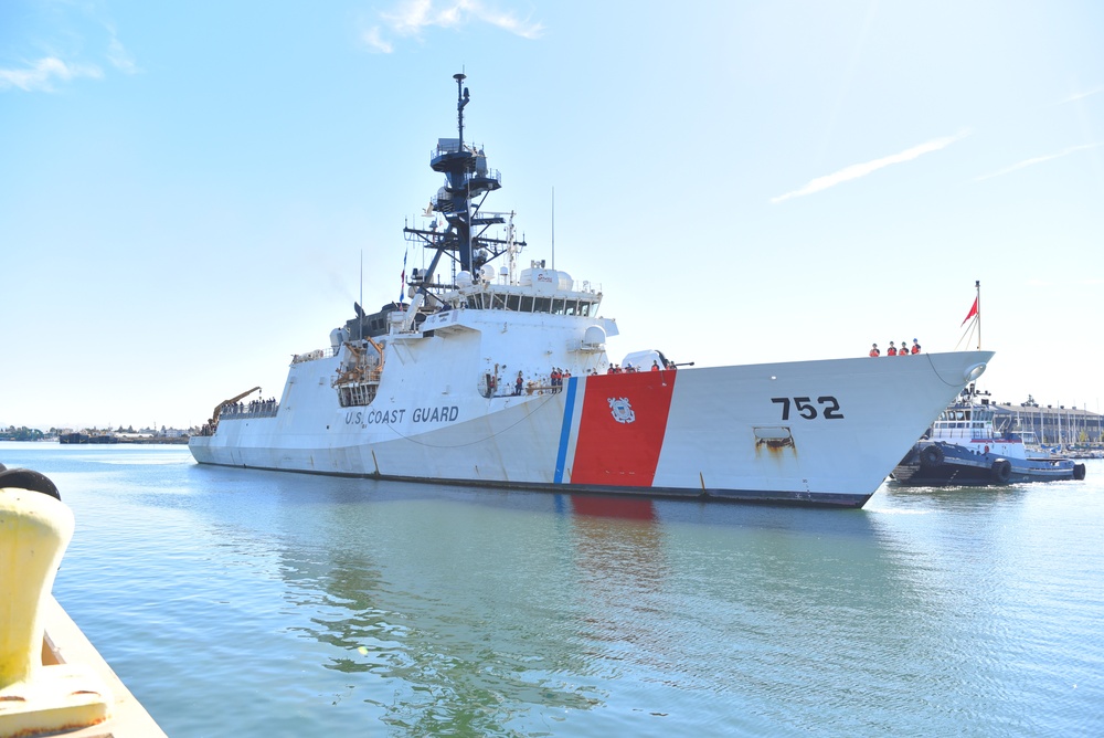 USCGC Stratton returns home from months-long Bering Sea patrol