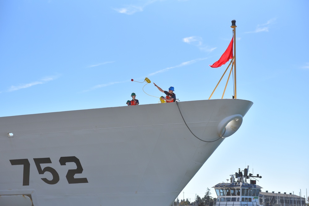 USCGC Stratton returns home from months-long Bering Sea patrol