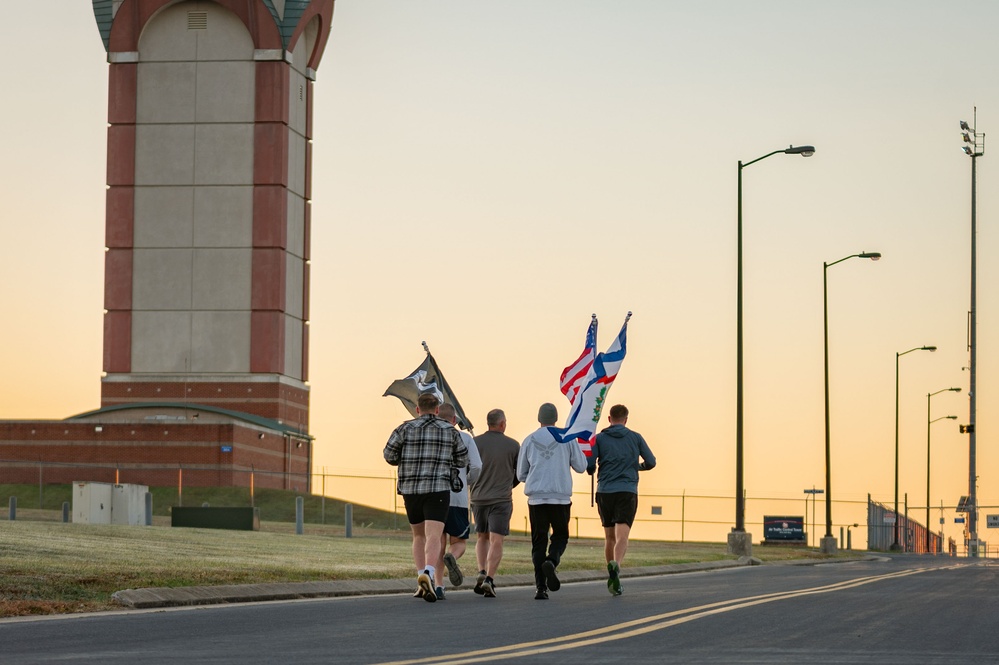 167th Participates in POW/MIA Remembrance Run