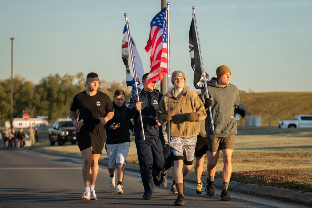 167th Participates in POW/MIA Remembrance Run