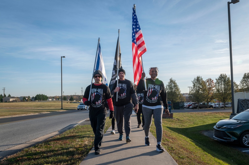 167th Participates in POW/MIA Remembrance Run