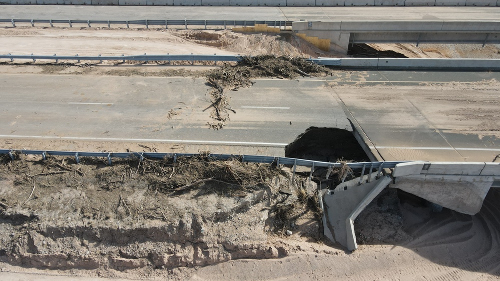 Roswell New Mexico: Highway 285 Damage