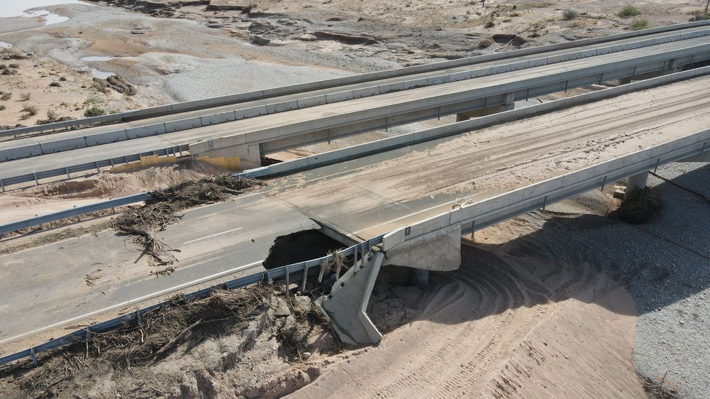 Roswell New Mexico: Highway 285 Damage