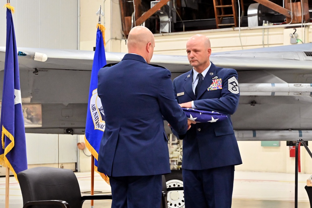 Oregon ANG Command Chief retires