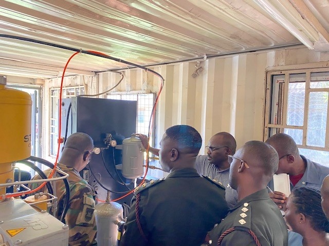 NAMRU EURAFCENT Engages Local Ghanaian Partners on Liquid Nitrogen Plant Operation and Maintenance