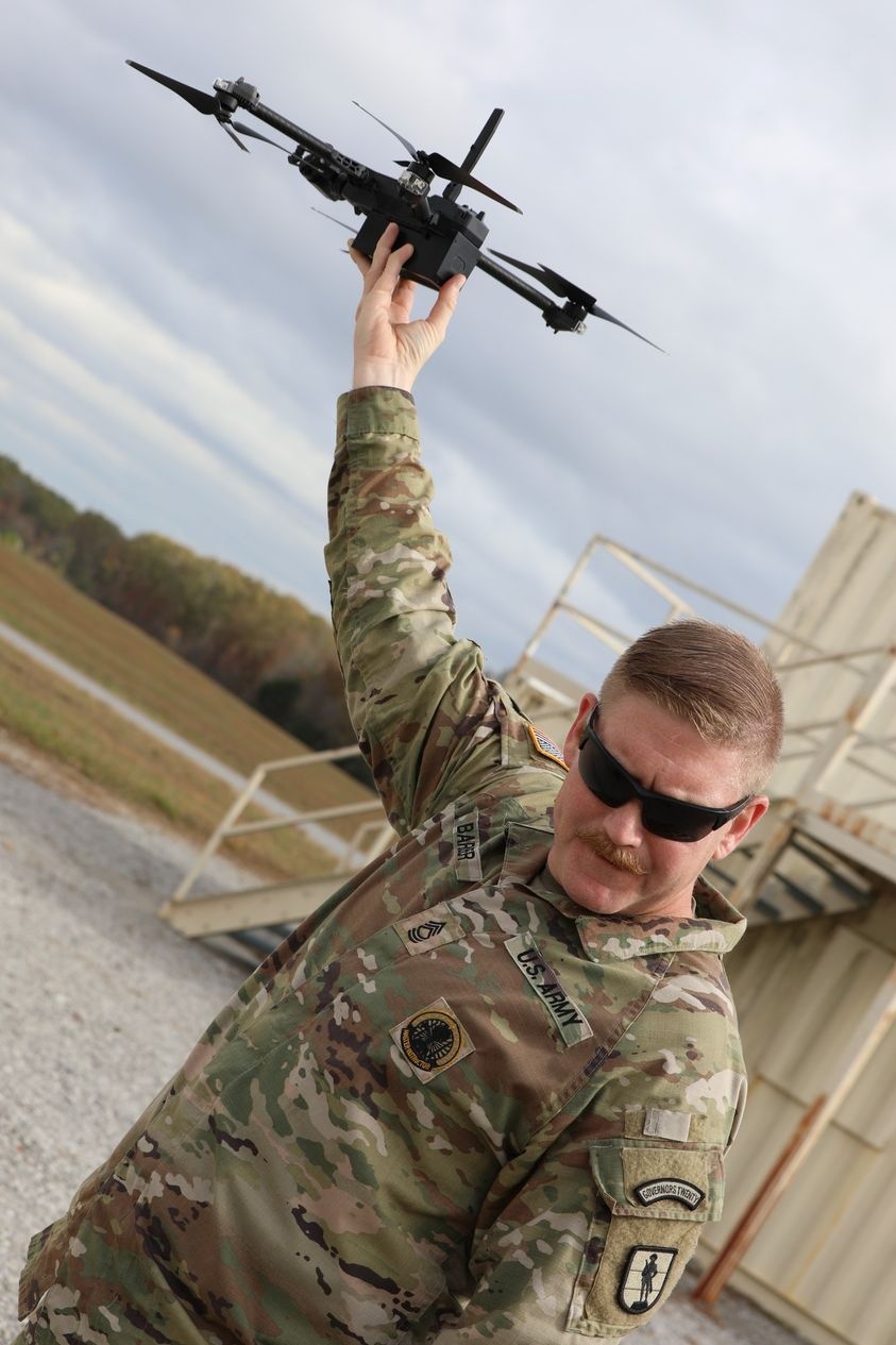 1-117th RTI conduct Small Unmanned Aircraft System operators course