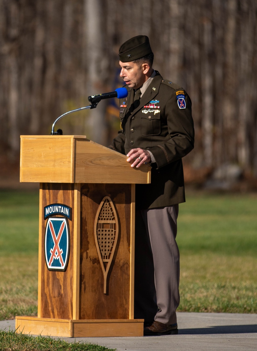 10th Mountain Division Honors Veteran's Day with Wreath Laying Ceremony