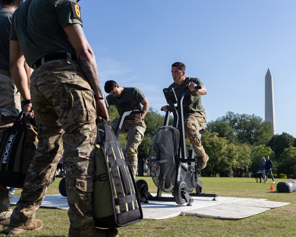 United States Army hosts Best Squad Competition fitness event on the National Mall