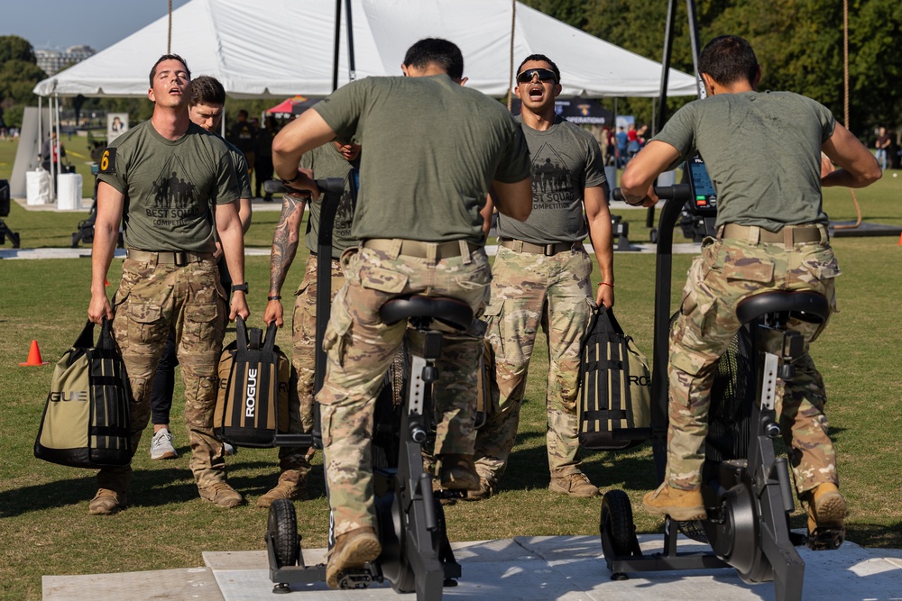 United States Army hosts Best Squad Competition fitness event on the National Mall