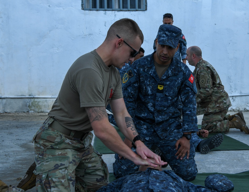 Tactical Combat Casualty Care course during Phoenix Express 24