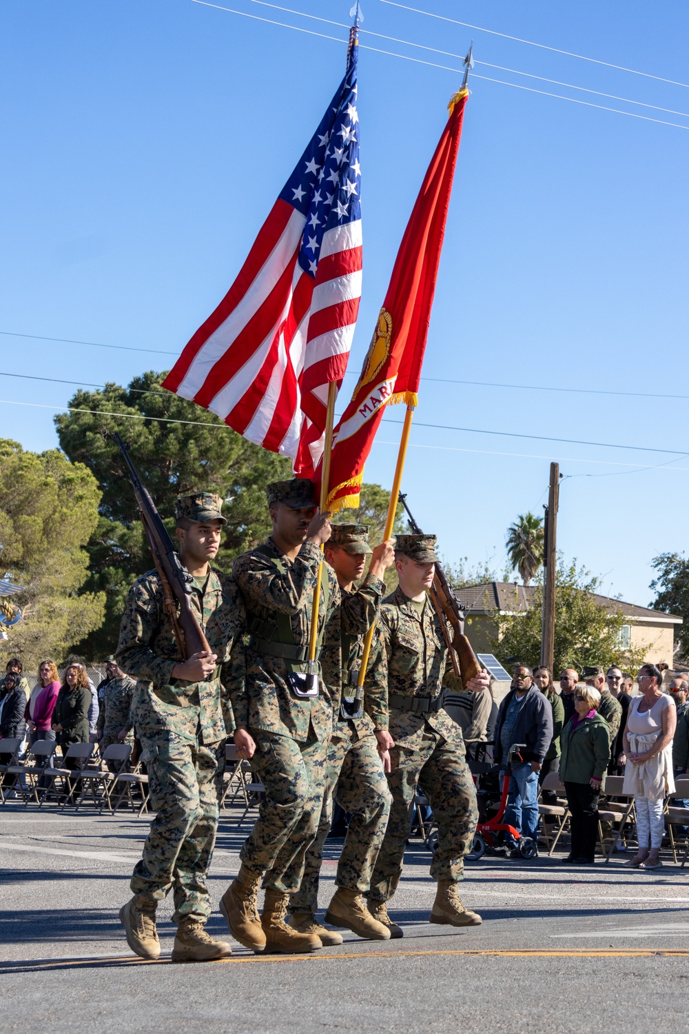 Marine Corps 249th Birthday Cake Cutting Ceremony-MCLB Barstow