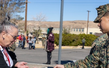 Marine Corps 249th Birthday Cake Cutting Ceremony-MCLB Barstow