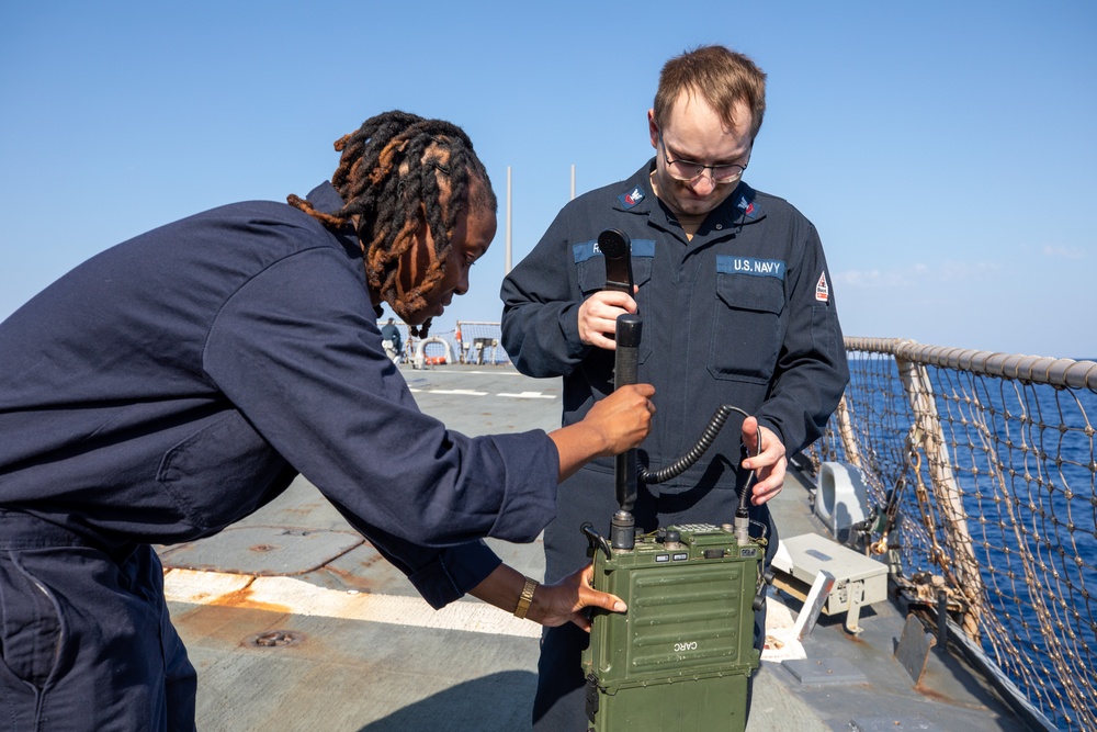 Routine Operations Aboard the USS Cole