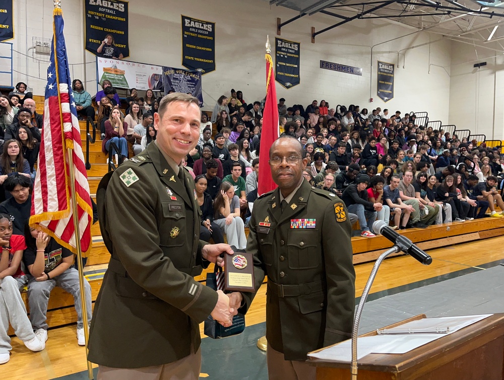 BACH Leadership Shares Veterans Day Message with Clarksville NEHS