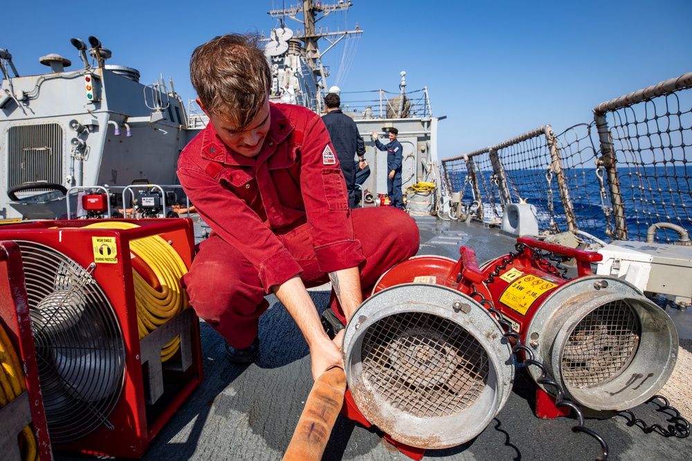 Routine Maintenance Aboard the USS Cole