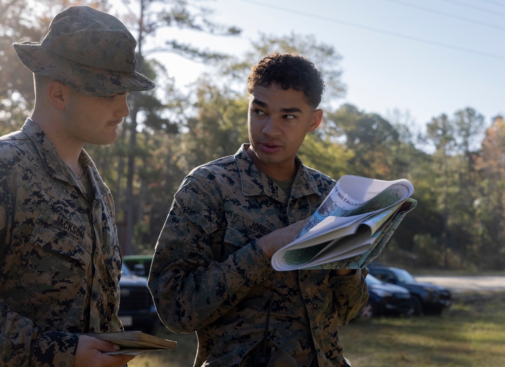 3rd Battalion, 2d Marine Regiment Land Navigation Training