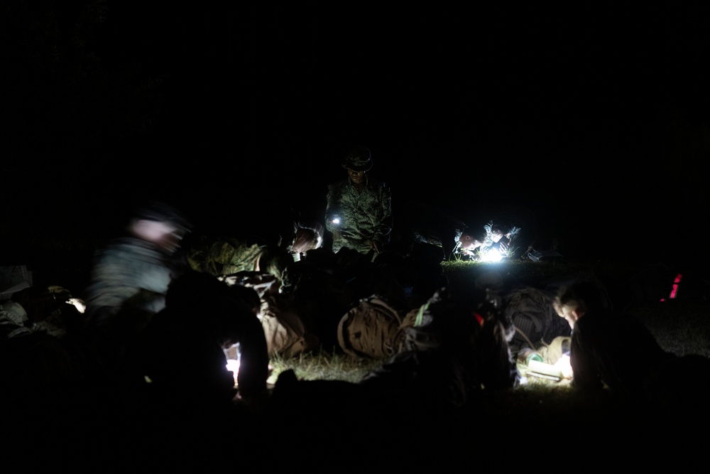 3rd Battalion, 2d Marine Regiment Land Navigation Training