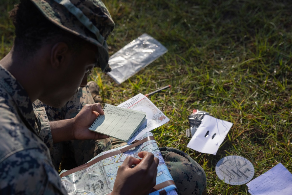 3rd Battalion, 2d Marine Regiment Land Navigation Training