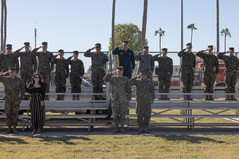 MCAS Yuma hosts 249th Birthday Cake Cutting Ceremony