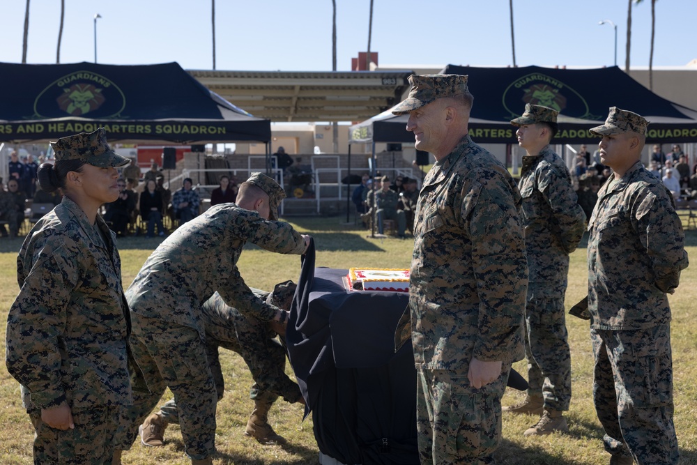 MCAS Yuma hosts 249th Birthday Cake Cutting Ceremony