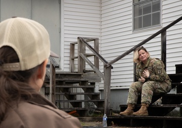 Alabama Guard’s military police hosts hostage negotiation training