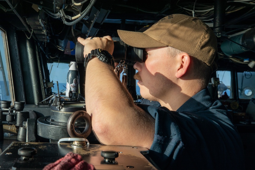 Watch Standers Aboard the USS Cole