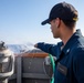 Fresh Water Wash Down Aboard the USS Cole