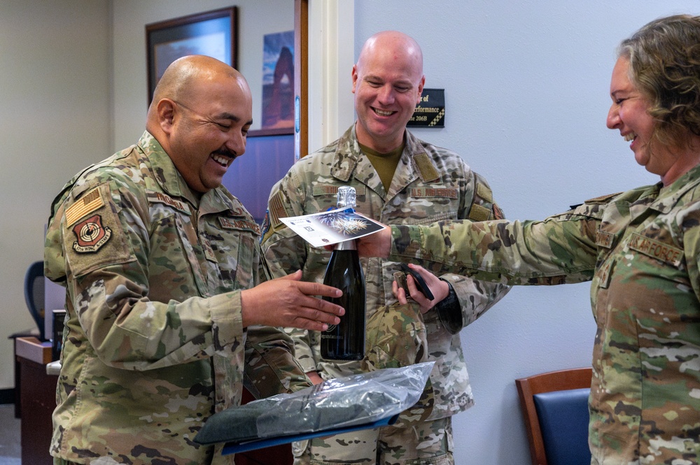 Chief Master Sergeant selects were announced at Nellis AFB