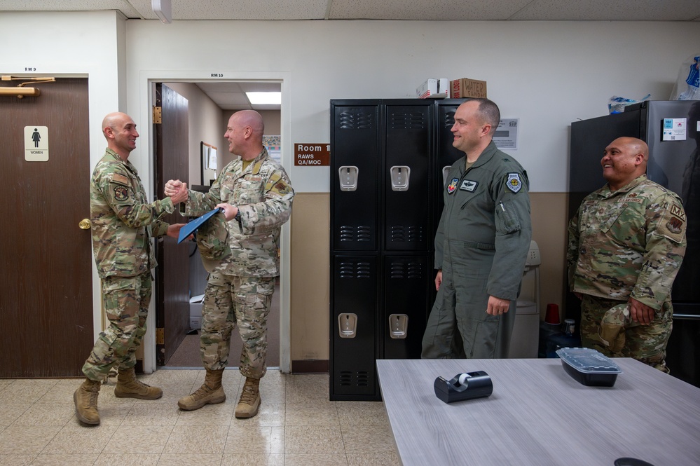 Chief Master Sergeant selects were announced at Nellis AFB