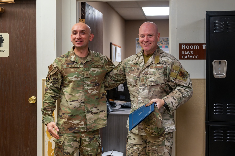 Chief Master Sergeant selects were announced at Nellis AFB